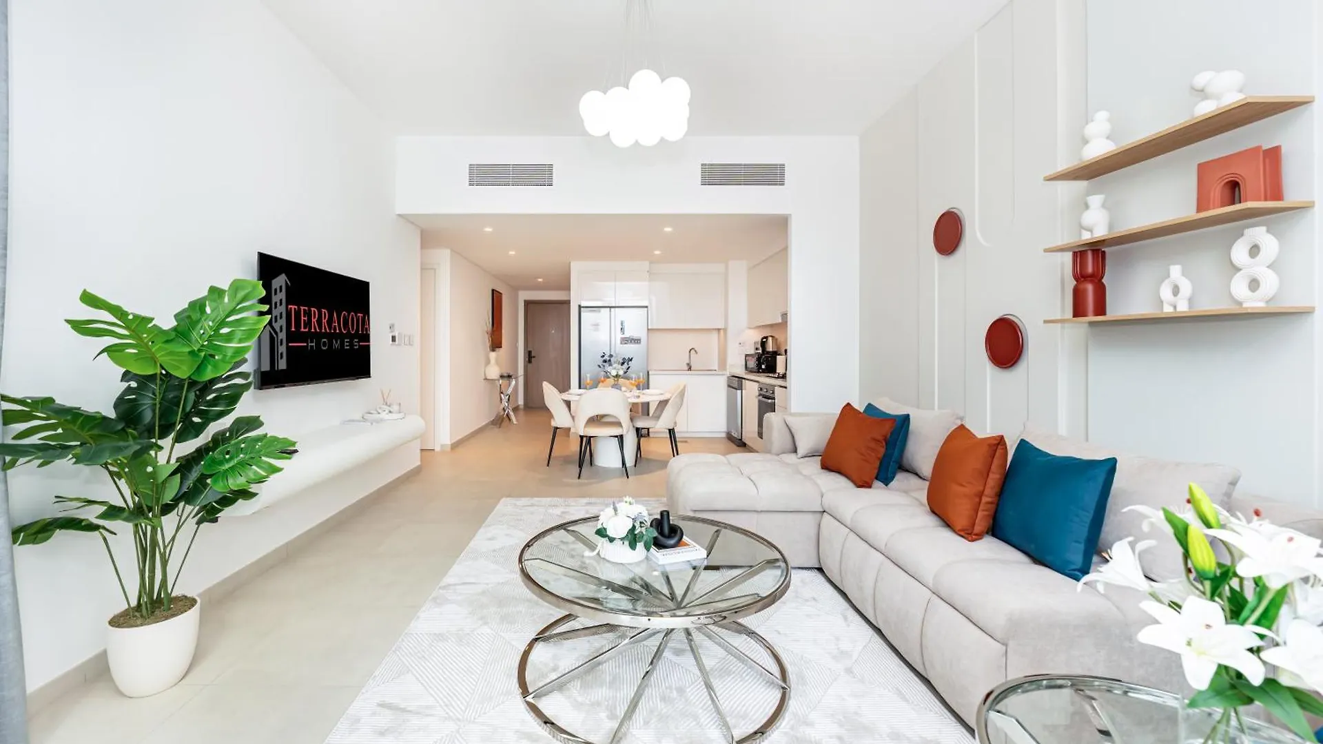 アパート Terrahome Downtown Views 2 Walk To Dubai Mall アラブ首長国連邦
